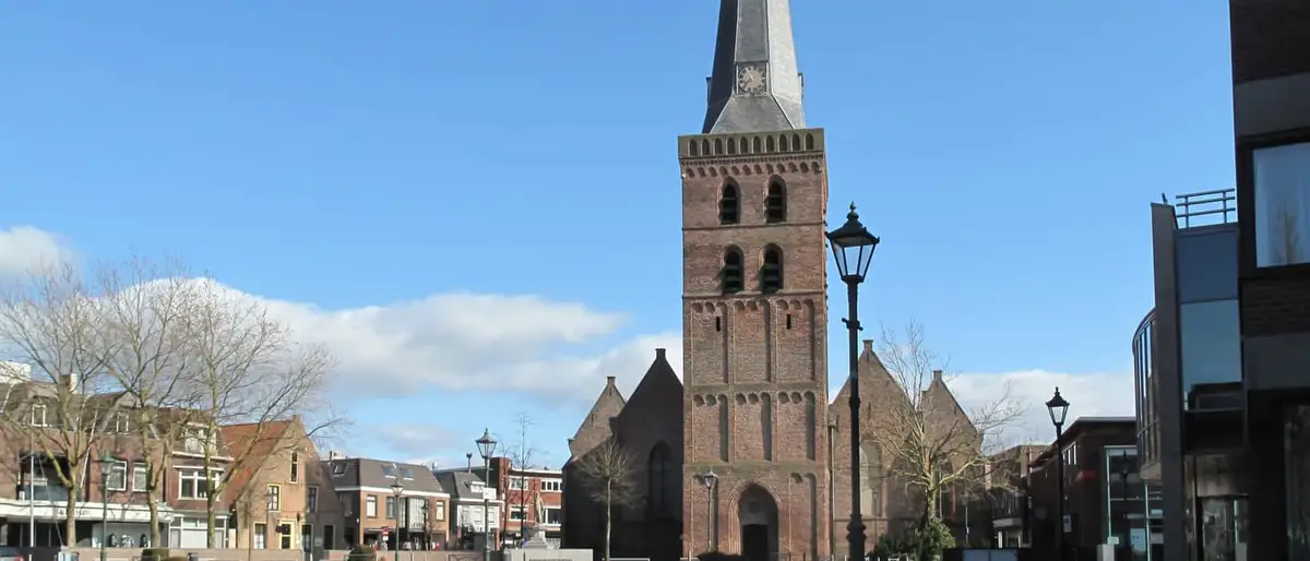De Oude Kerk in het centrum van Barneveld