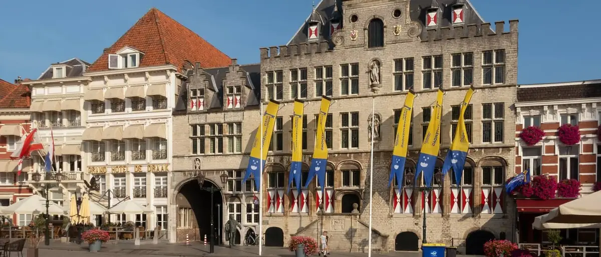 De Grote Markt in Bergen op Zoom