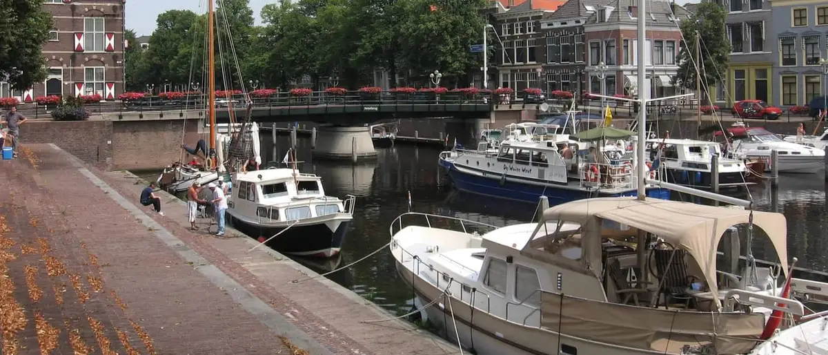 De haven van Gorinchem