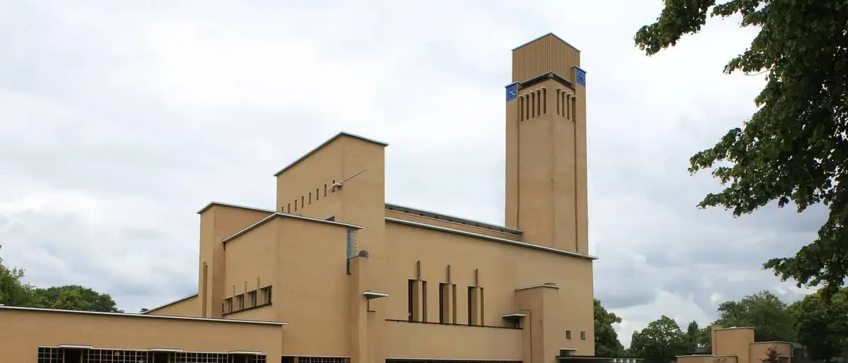 Het Raadhuis van Hilversum, ontworpen door Dudok