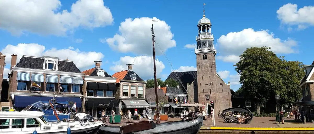De haven van Lemmer