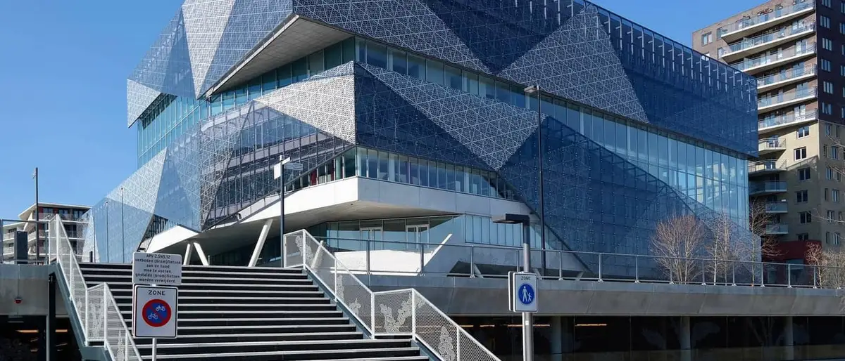 Het moderne stadskantoor van Nieuwegein