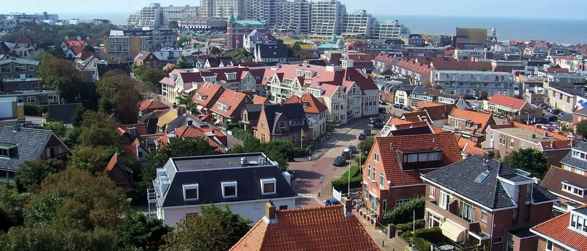 Noordwijk aan Zee vanuit de lucht