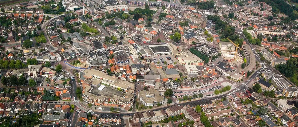 Rijssen vanuit de lucht