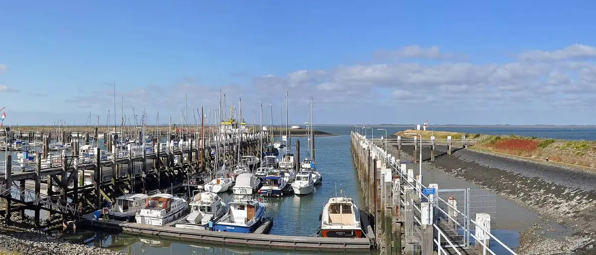 Een jachthaven in Terneuzen