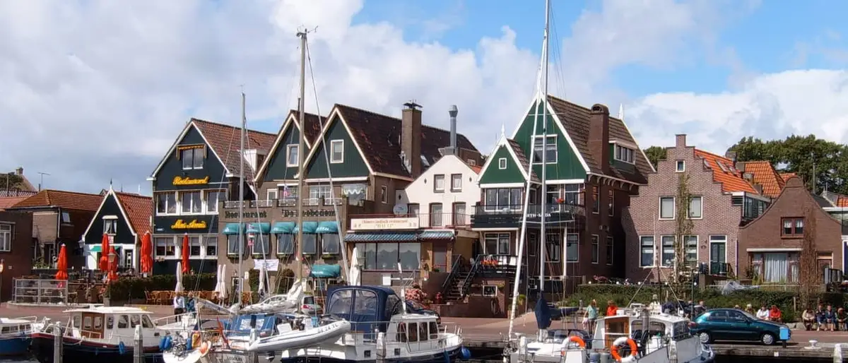 De haven van Urk